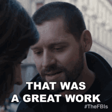 Serious Bearded Man Compliment Great Work GIF