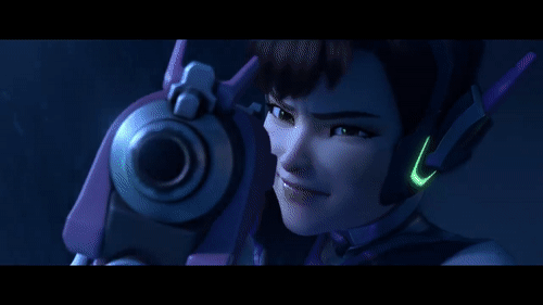 Serious Dva Shooting Gun GIF