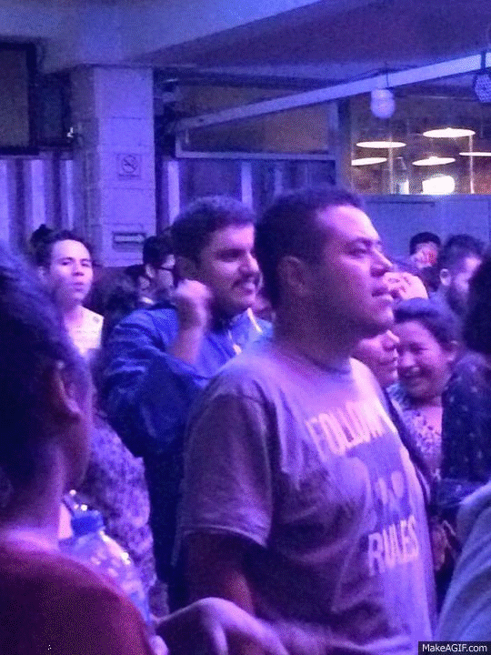 Serious Guy Rave Party Dancing GIF