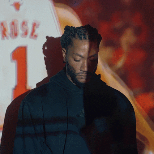 Serious Look Derrick Rose Gif GIF