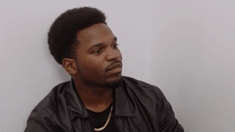 Serious Man Good Thinking Use Your Head Gesture GIF