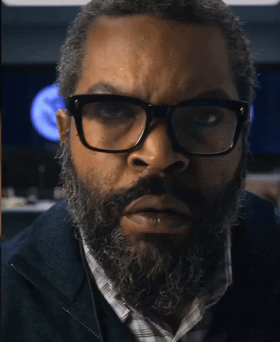 Serious Man With Glasses And Beard GIF