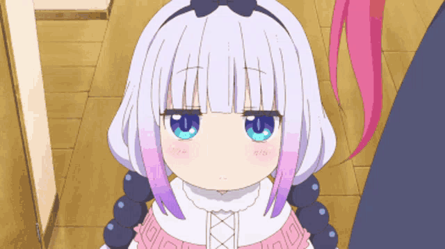 Serious Talking Kanna GIF