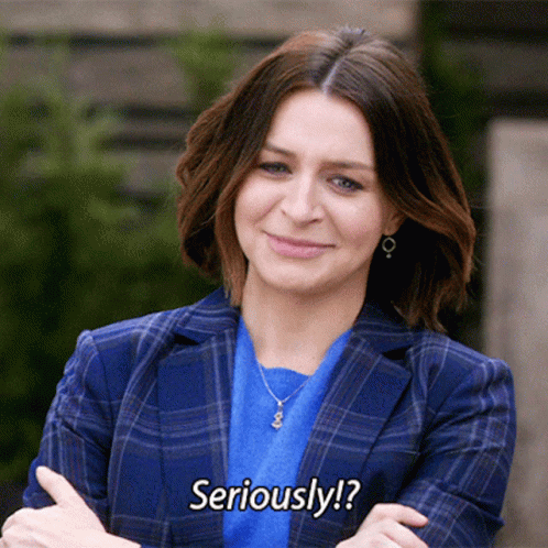 Seriously Amelia Shepherd Grey’s Anatomy GIF