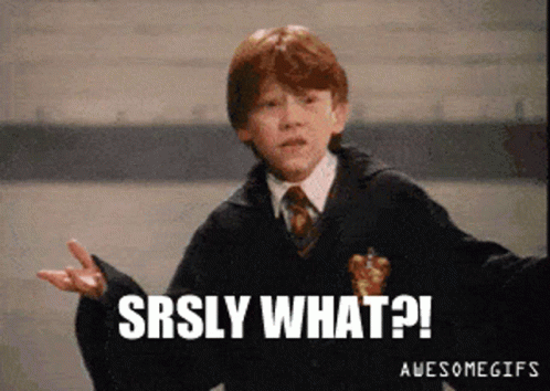 Seriously Funny Harry Potter GIF