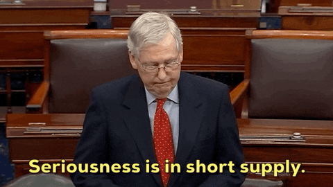 Seriously Talking Mitch Mcconnell Turtle GIF