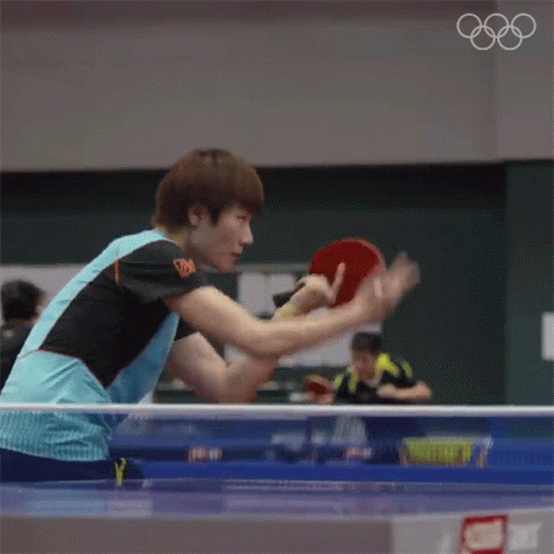 Serve Table Tennis Ping Pong GIF