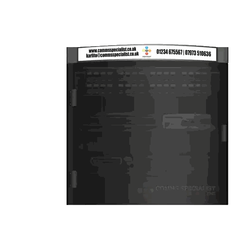 Server with Comms Specialist Logo