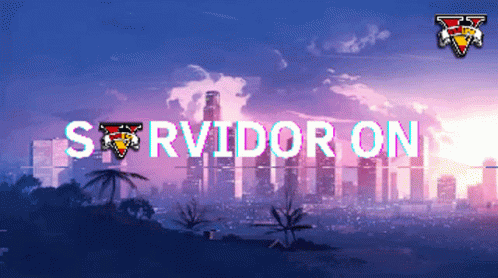 Servidor On Pixel Art Style GIF