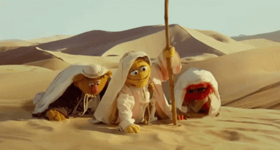 Sesame Street Adventure In The Desert GIF