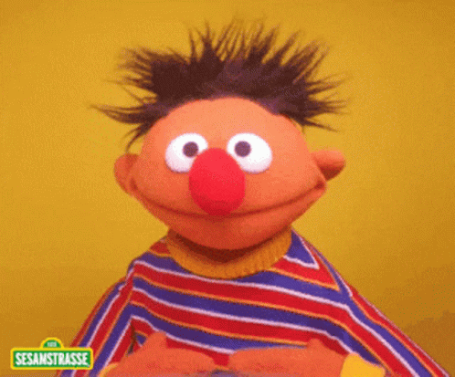 Sesame Street Ernie Thumbs Up GIF