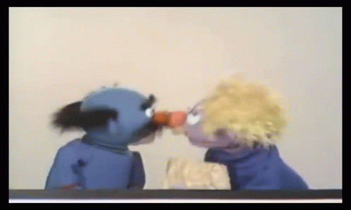 Sesame Street Muppet Letter C GIF