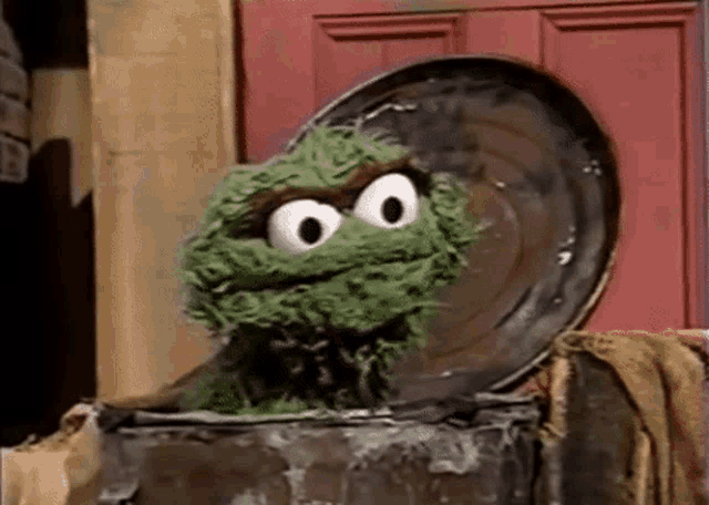 Sesame Street Oscar The Grouch Gif GIF
