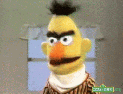 Sesame Street Vert Mad Angry GIF