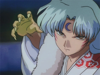 Sesshomaru Poison Hands GIF