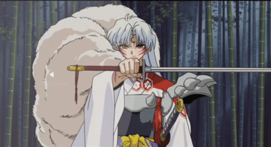 Sesshomaru Powerful Sword Bakusaiga GIF