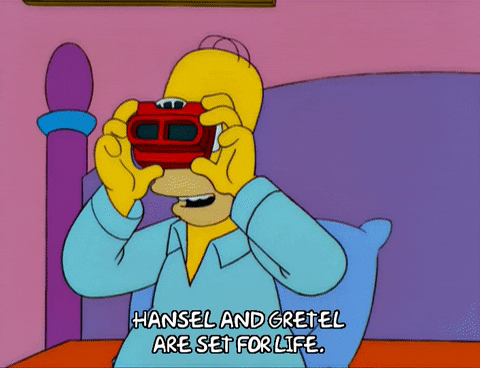 Set For Life Homer Simpson GIF