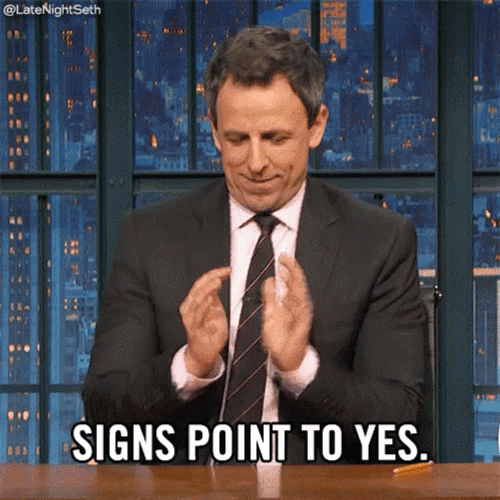 Seth Meyers Magic 8 Ball GIF