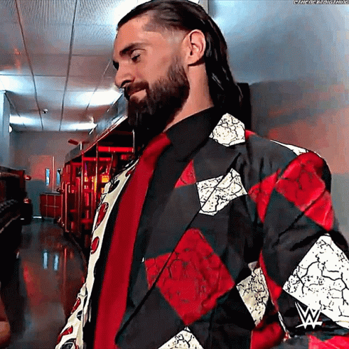Seth Rollins Being Jolly GIF