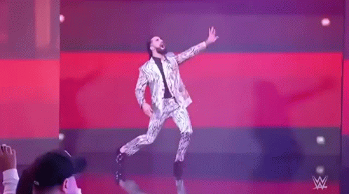 Seth Rollins Happy Dancing GIF