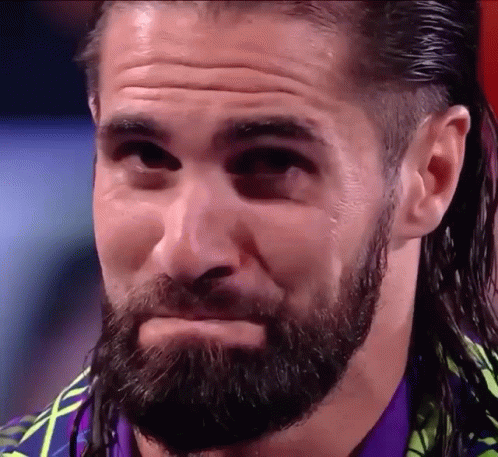 Seth Rollins In Great Acting GIF