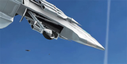 Seto Kaiba Jumping From Aircraft GIF