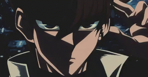 Seto Kaiba Left Eye Focus GIF