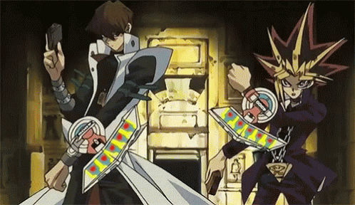 Seto Kaiba Synchronizing With Yugi GIF