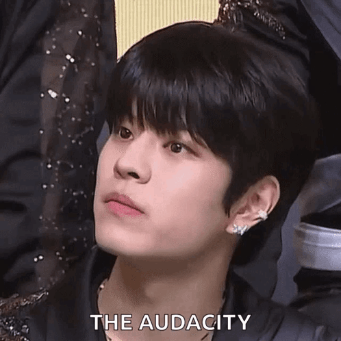 Seungmin The Audacity GIF