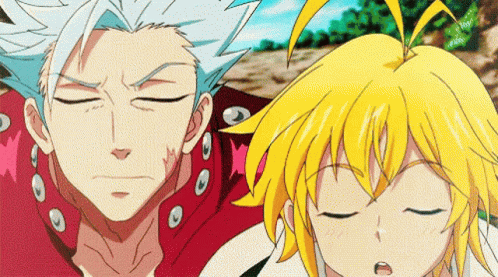 Ban And Meliodas Seven Deadly Sins GIF