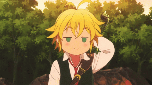 Seven Deadly Sins Cute Meliodas GIF