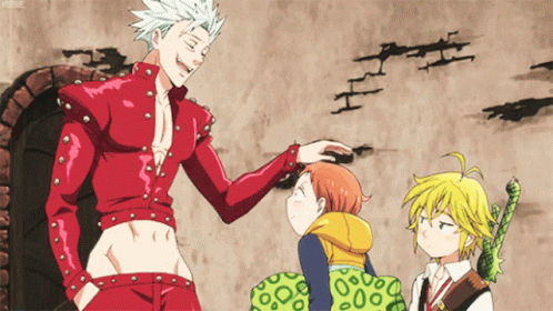 Seven Deadly Sins Ban Tapping King GIF