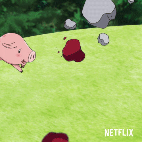 Seven Deadly Sins Jumping Hawk GIF
