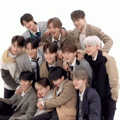 Seventeen Boy Band Pictorial GIF