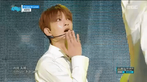 Seventeen Crazy In Love Joshua GIF