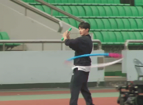 Seventeen Dokyeom Hula Hoop GIF