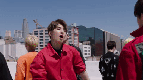 Seventeen Rooftop Video GIF