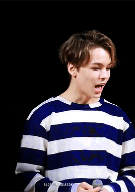 Seventeen Vernon Head Shake GIF