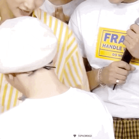Seventeen Woozi Heart Fingers GIF