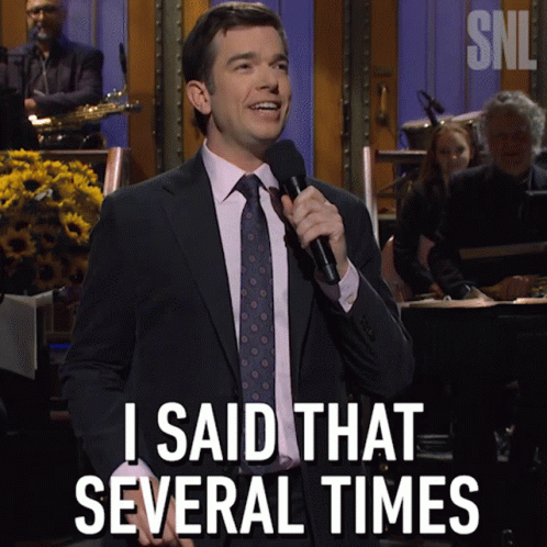 Several Times I Said What I Said GIF