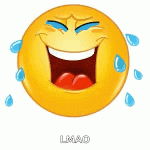 Severe Laughing Emoji Meme GIF