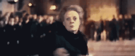 Severus Snape Vs Professor Mcgonagall GIF