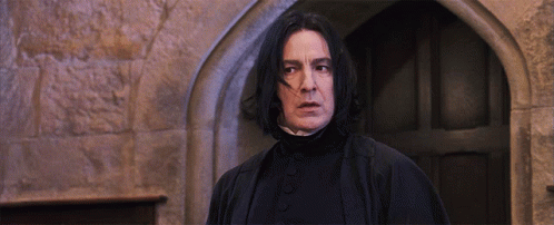 Severus Snape Waking Away GIF