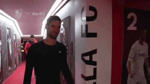 Sevilla Fc Exiting Player GIF