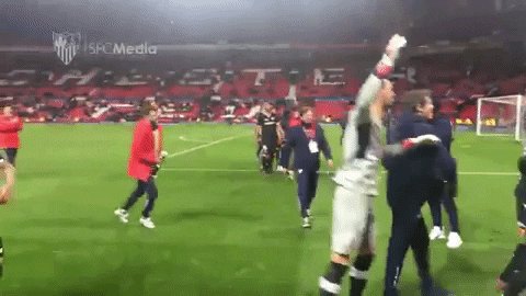 Sevilla Fc Happy Players GIF