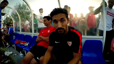 Sevilla Fc Smiling Player GIF
