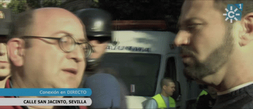 Seville Ambulance News Interview GIF
