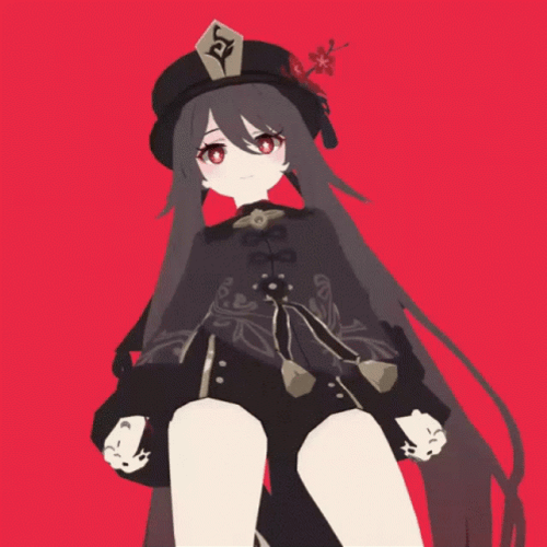 Sexy Dance Anime Hu Tao GIF