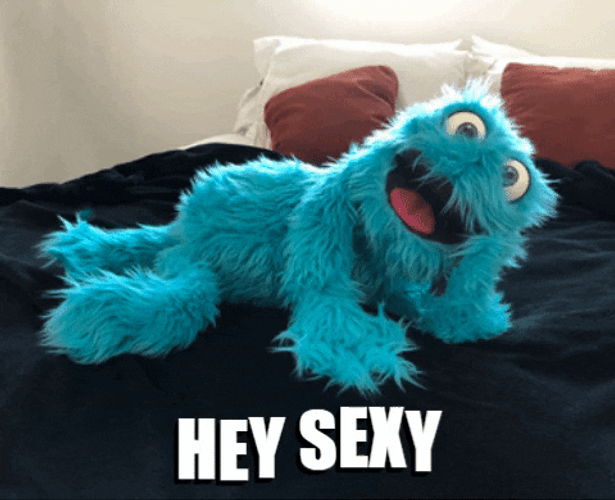 Sexy Funny Cookie Monster GIF