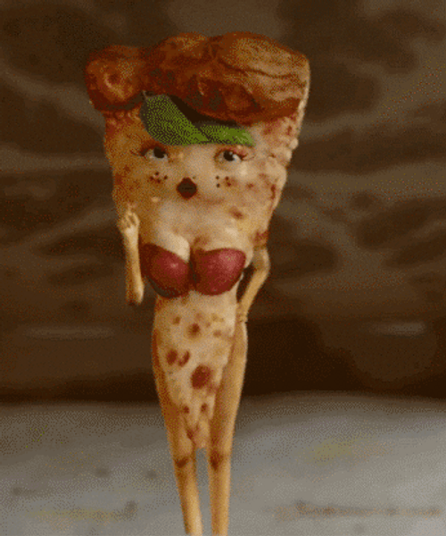 Sexy Funny Hot Pizza GIF